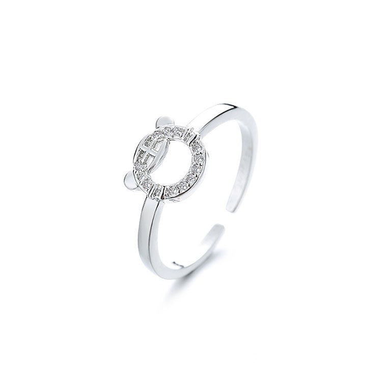 Ferelis Crystal Tiger Ring