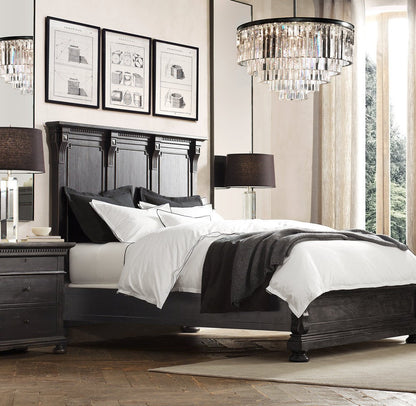 1920s Odeon Crystal Round Chandelier 32"