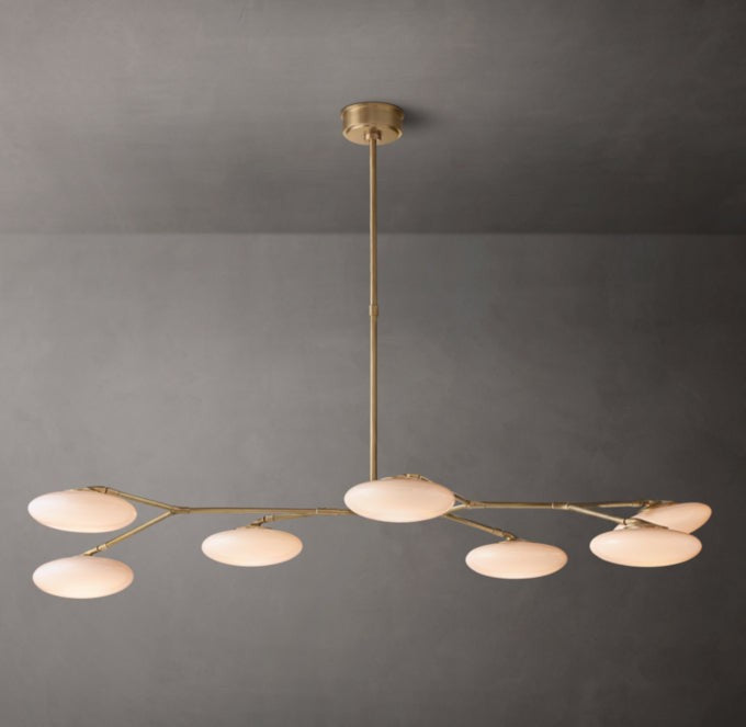 Brindille Integrated LED Linear Chandelier 61"