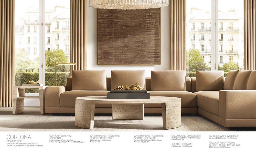 Cielo Round Glass Chandelier 48"