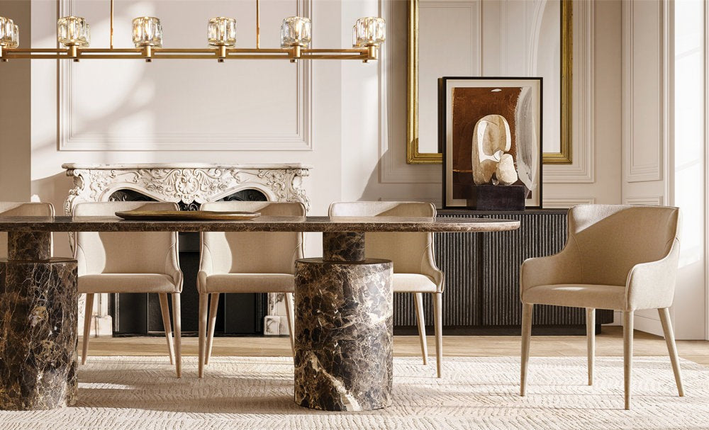 Demaret Linear K9 Glass Chandelier 72"