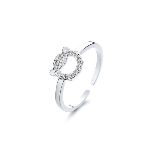 Ferelis Crystal Tiger Ring