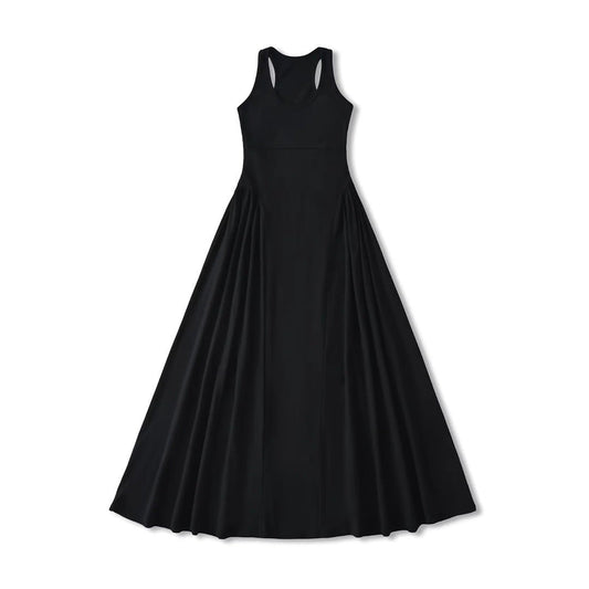 Maelis Racerback Dress-Noir