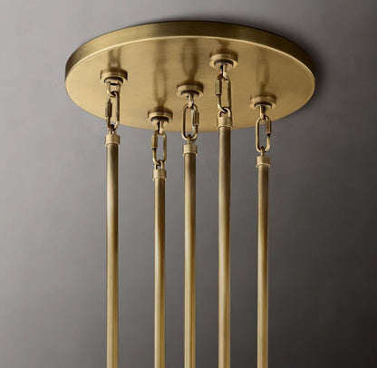 Marignan Round Crystal Chandelier 60"