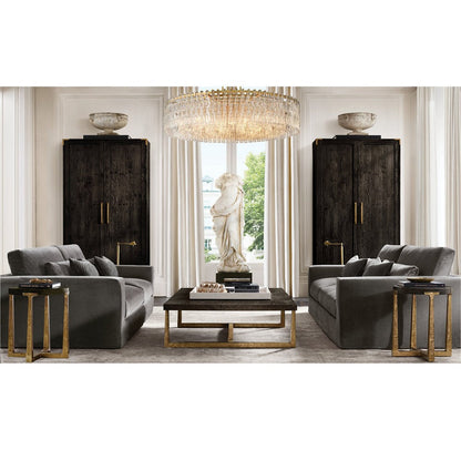 Marignan Round Crystal Chandelier 60"