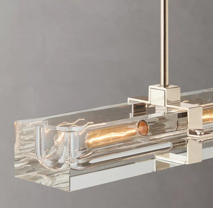 Savile Linear Crystal Chandelier 24"